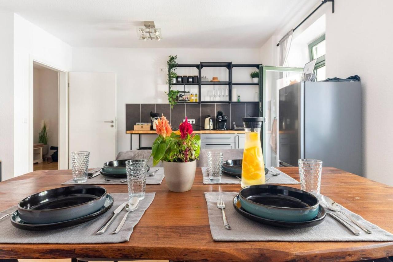 Super Zentrale, Gemutliche Wohnung Mit Balkon ไลป์ซิก ภายนอก รูปภาพ