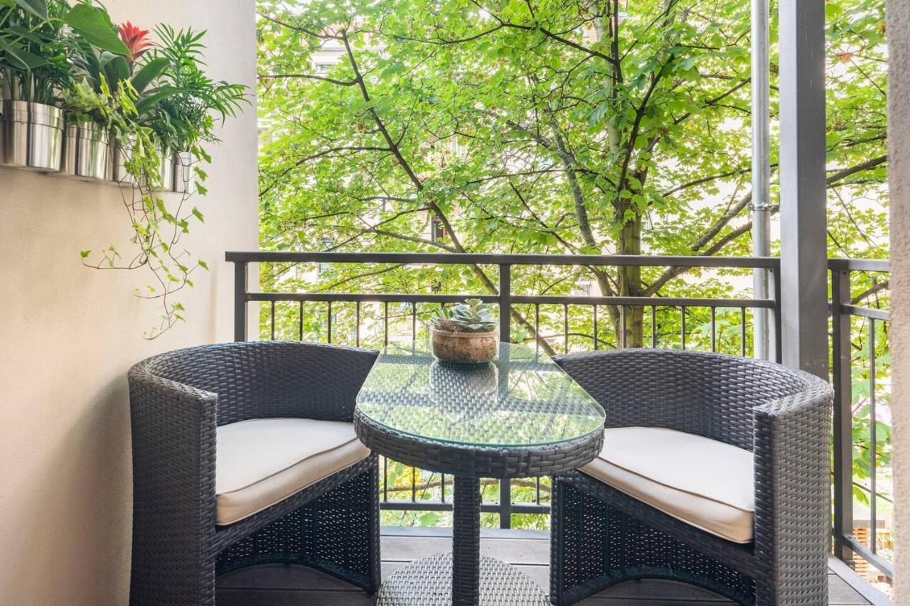 Super Zentrale, Gemutliche Wohnung Mit Balkon ไลป์ซิก ภายนอก รูปภาพ